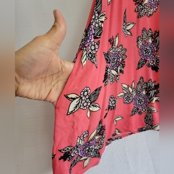 MINKPINK Bright Floral Shift Swing Dress/Top - Picture 3 of 11